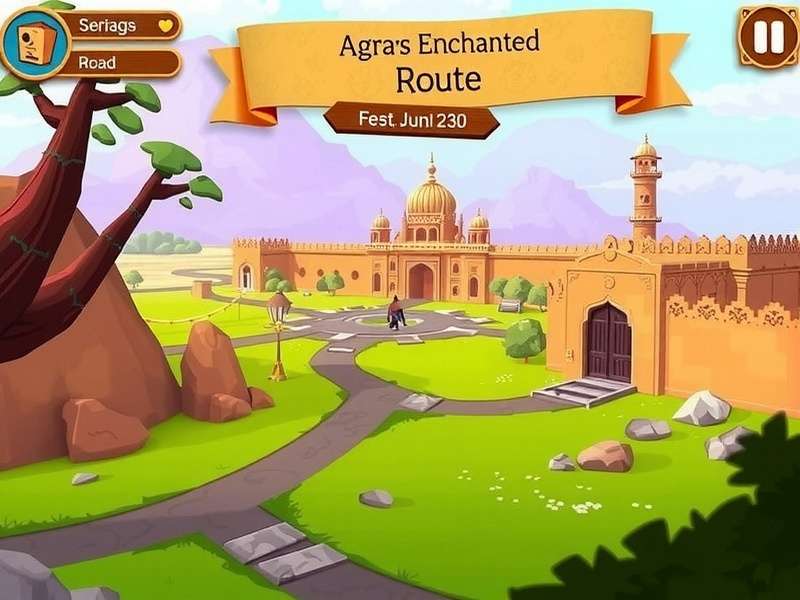 Agra S Enchanted Route gameplay screenshot